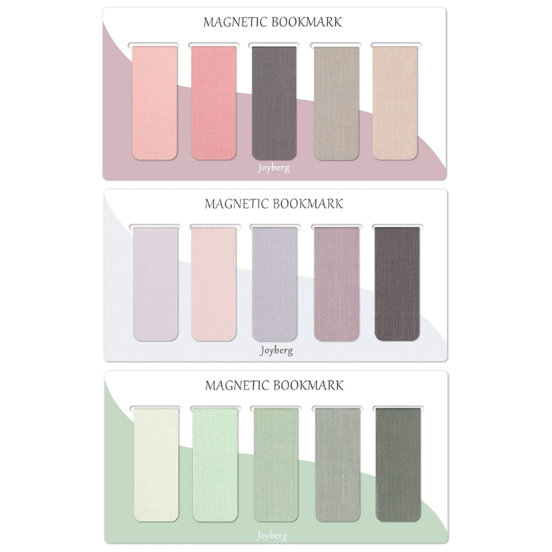 Joyberg 15 Pcs Magnetic Bookmarks Joyberg 15 Pcs Magnetic Bookmarks