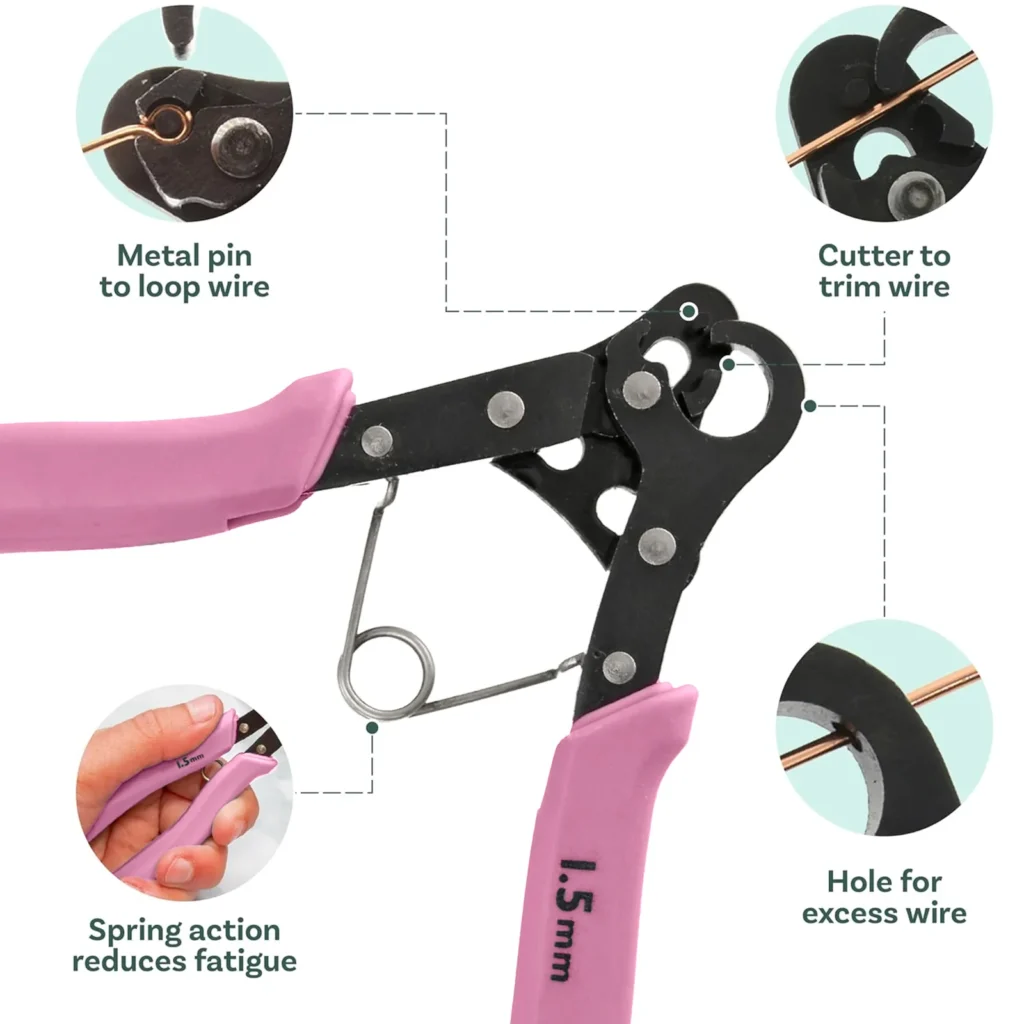 ALOICI One Step Looper – 1.5 mm Loops - Pink