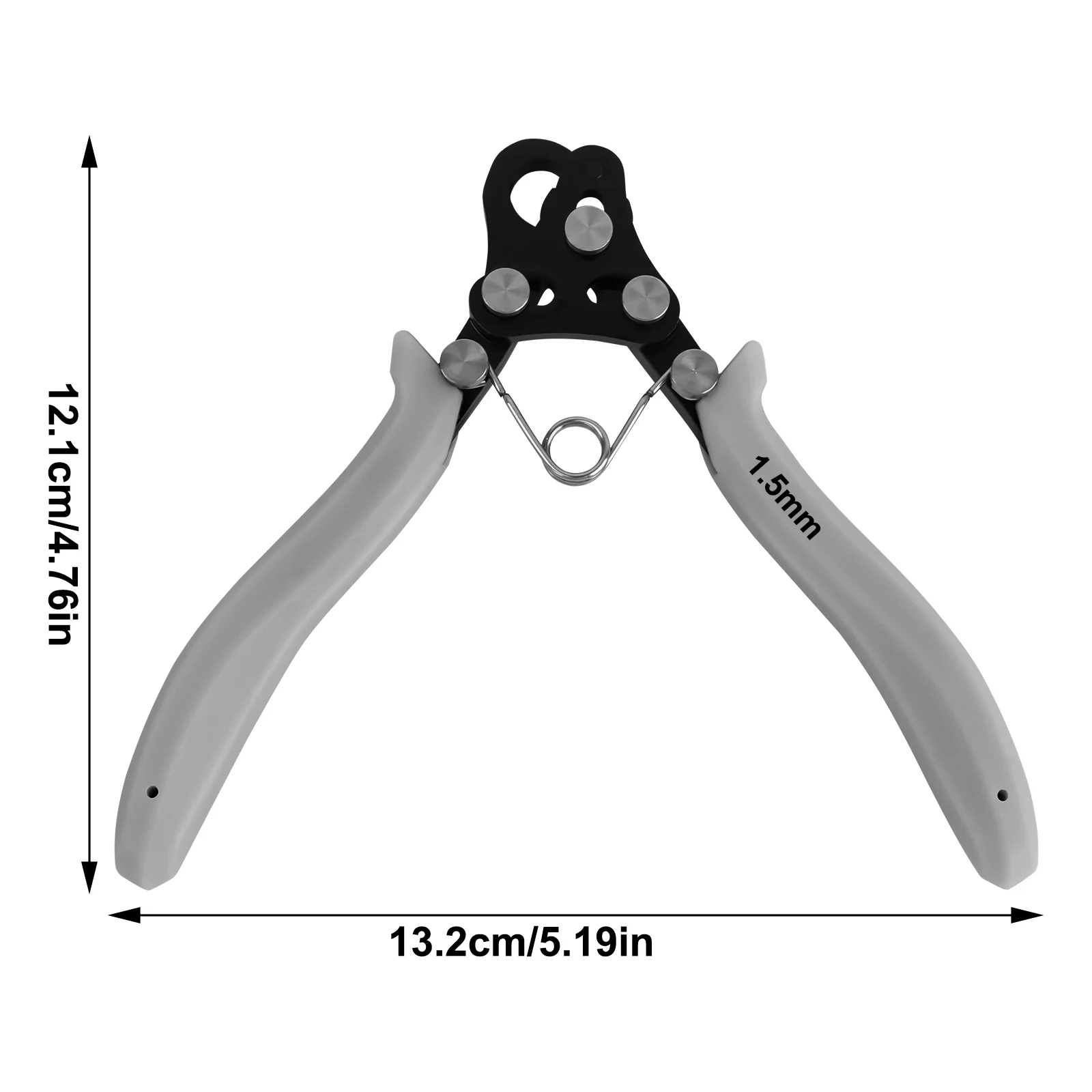 ALOICI One Step Looper – 1.5 mm Loops - Grey